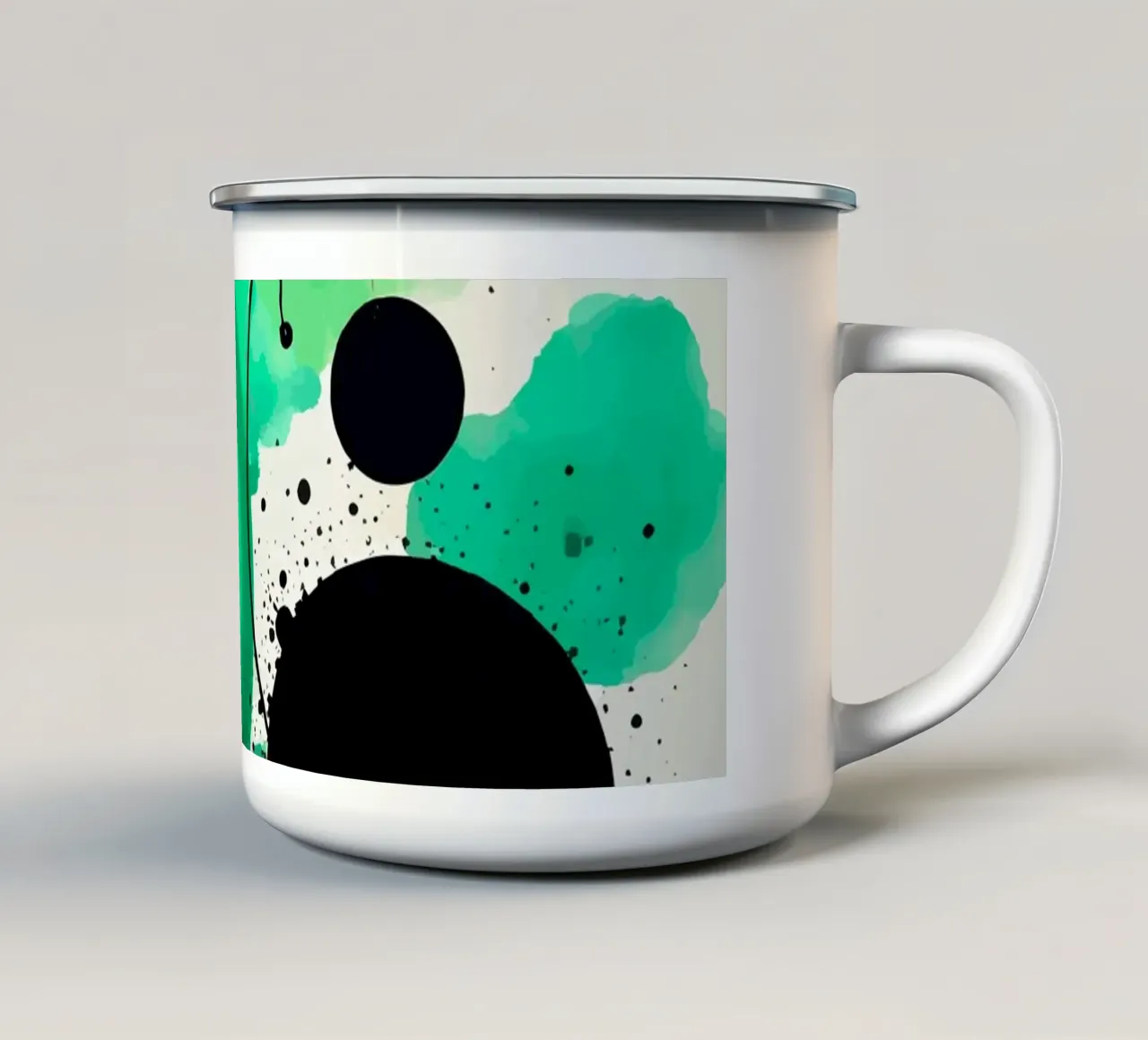 Abstract1004 tazza in smalto da WALLART-Peter Lorenz