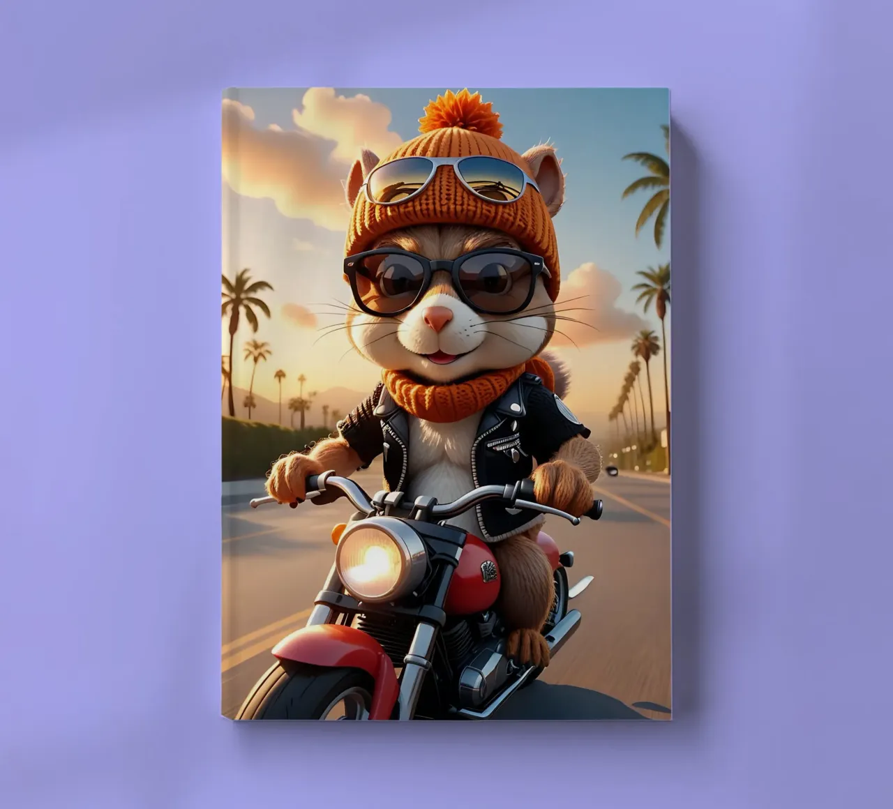Squirrel_Style_A_2 notebook by Tierisch bunt by LK