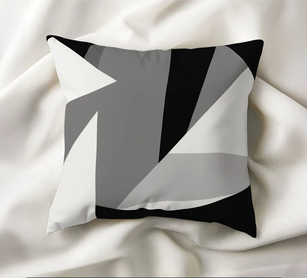 Forme geometriche astratte #1 cuscino da Little Dean