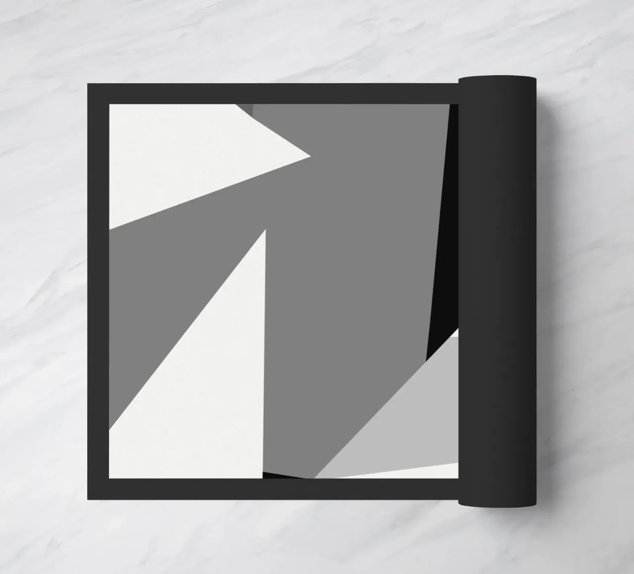 Forme geometriche astratte #1 zerbino da Little Dean