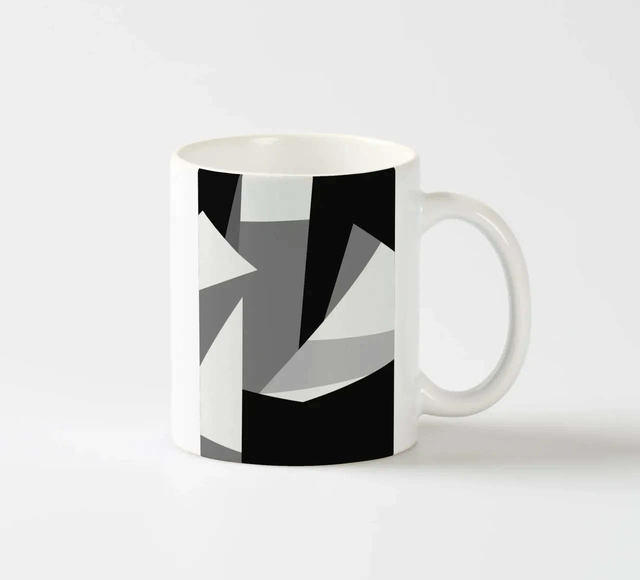 Forme geometriche astratte #1 tazza in ceramica da Little Dean