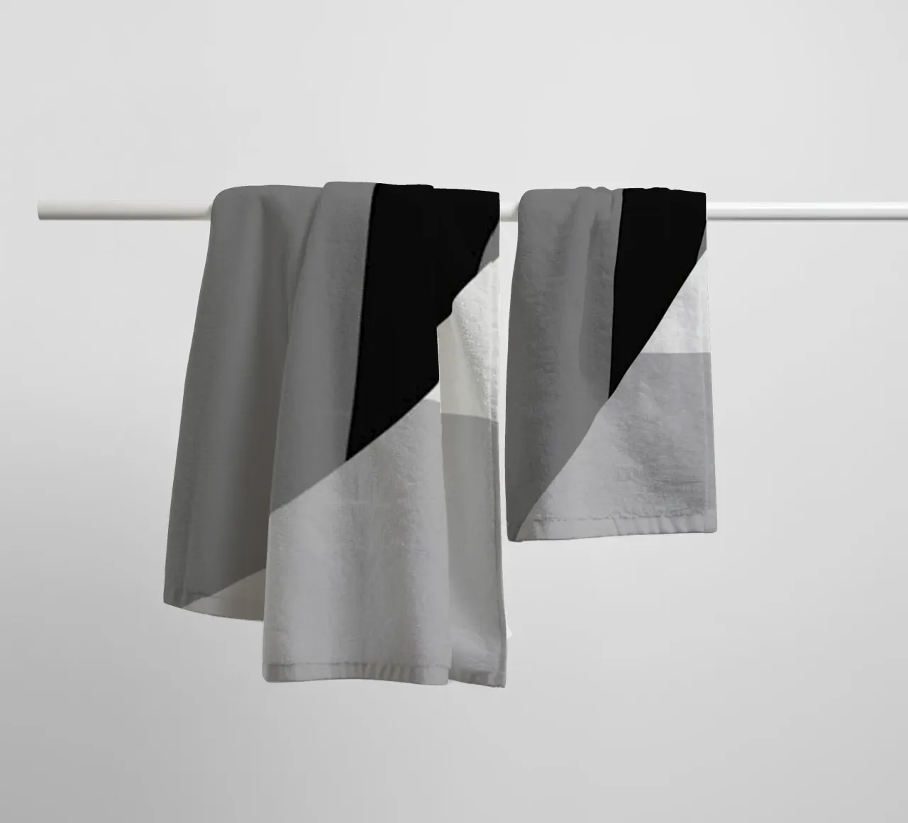 Forme geometriche astratte #1 asciugamano da bagno da Little Dean