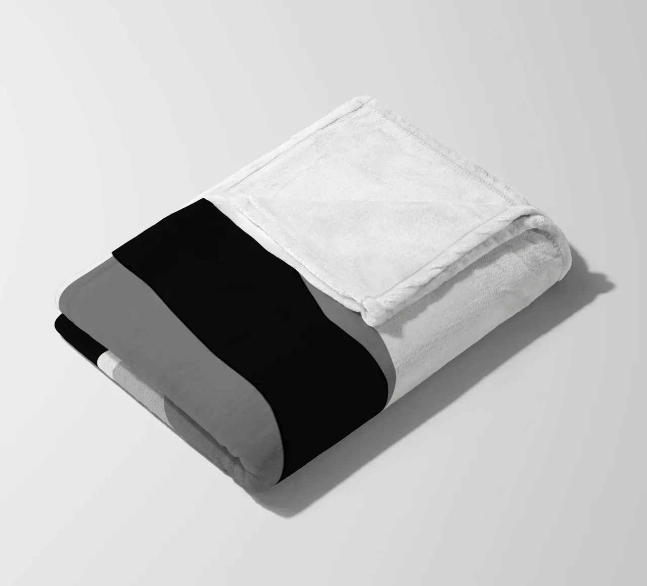 Forme geometriche astratte #1 coperta in pile da Little Dean