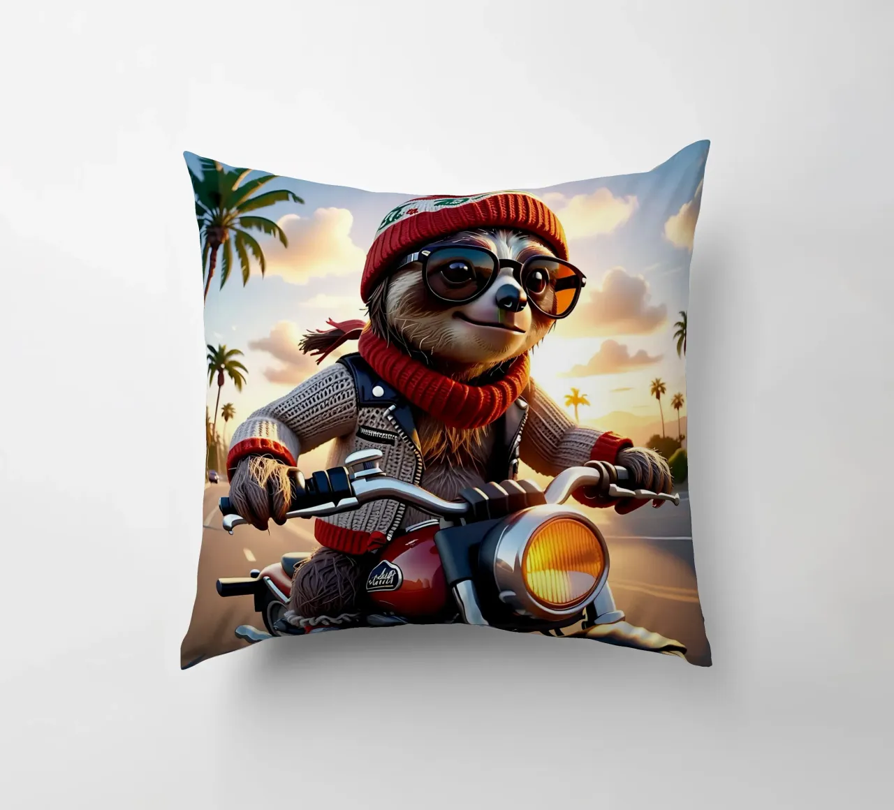 Bradipo_Stile_A_1 cuscino da Tierisch bunt by LK
