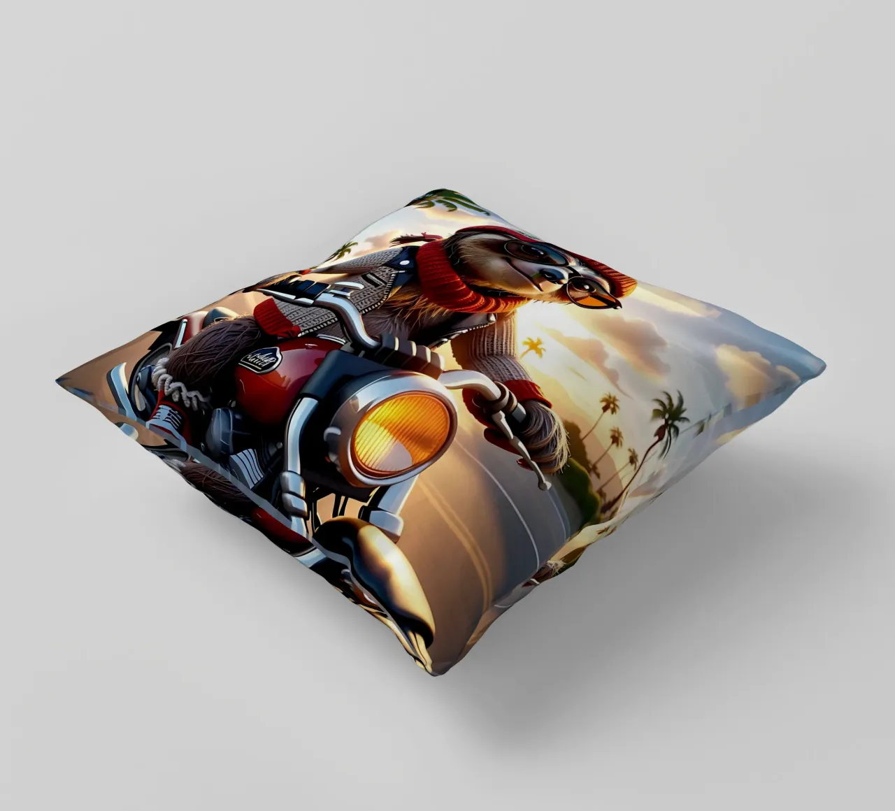 Bradipo_Stile_A_1 cuscino da Tierisch bunt by LK