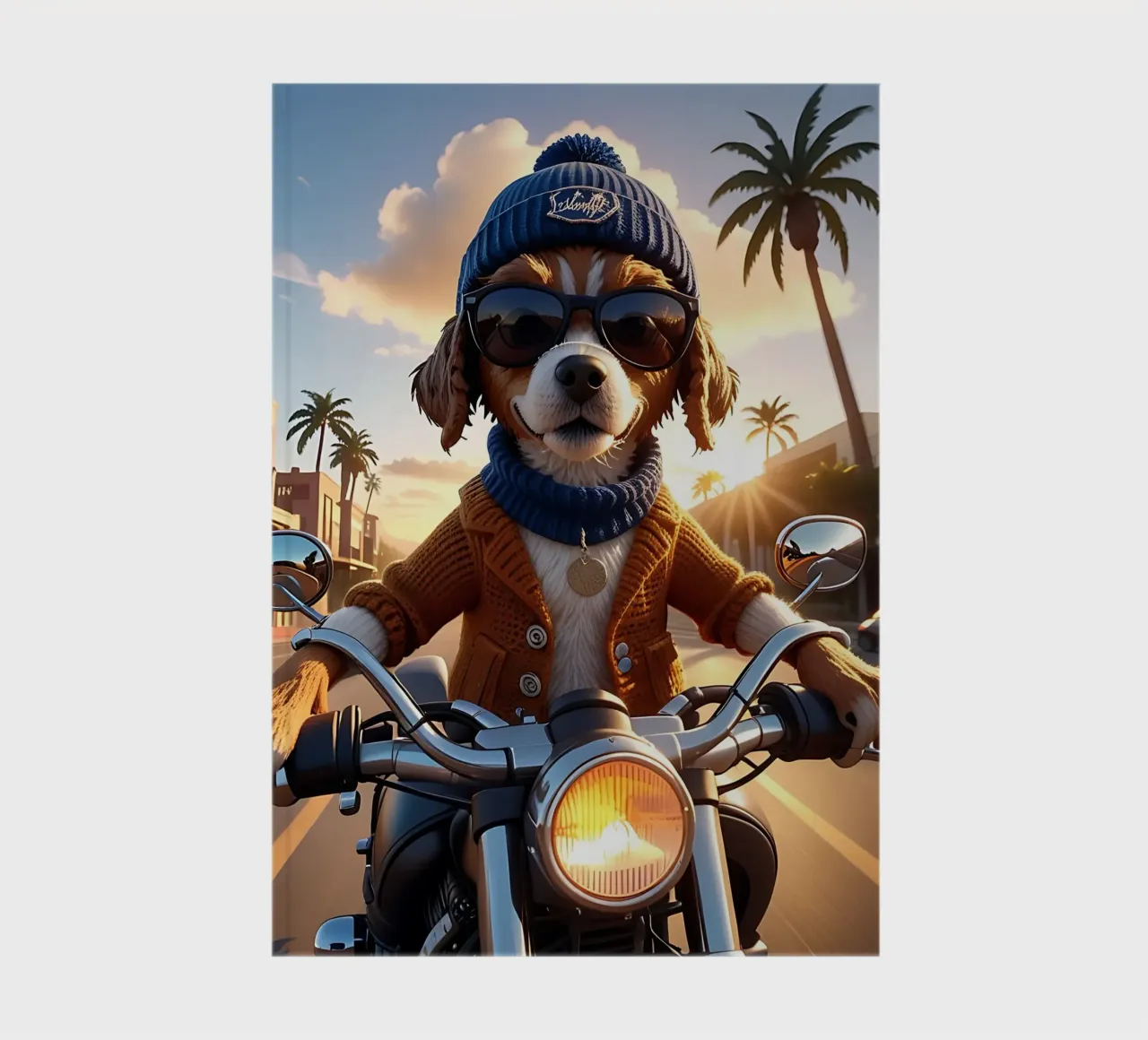 Dog_Style_A_1 notebook by Tierisch bunt by LK