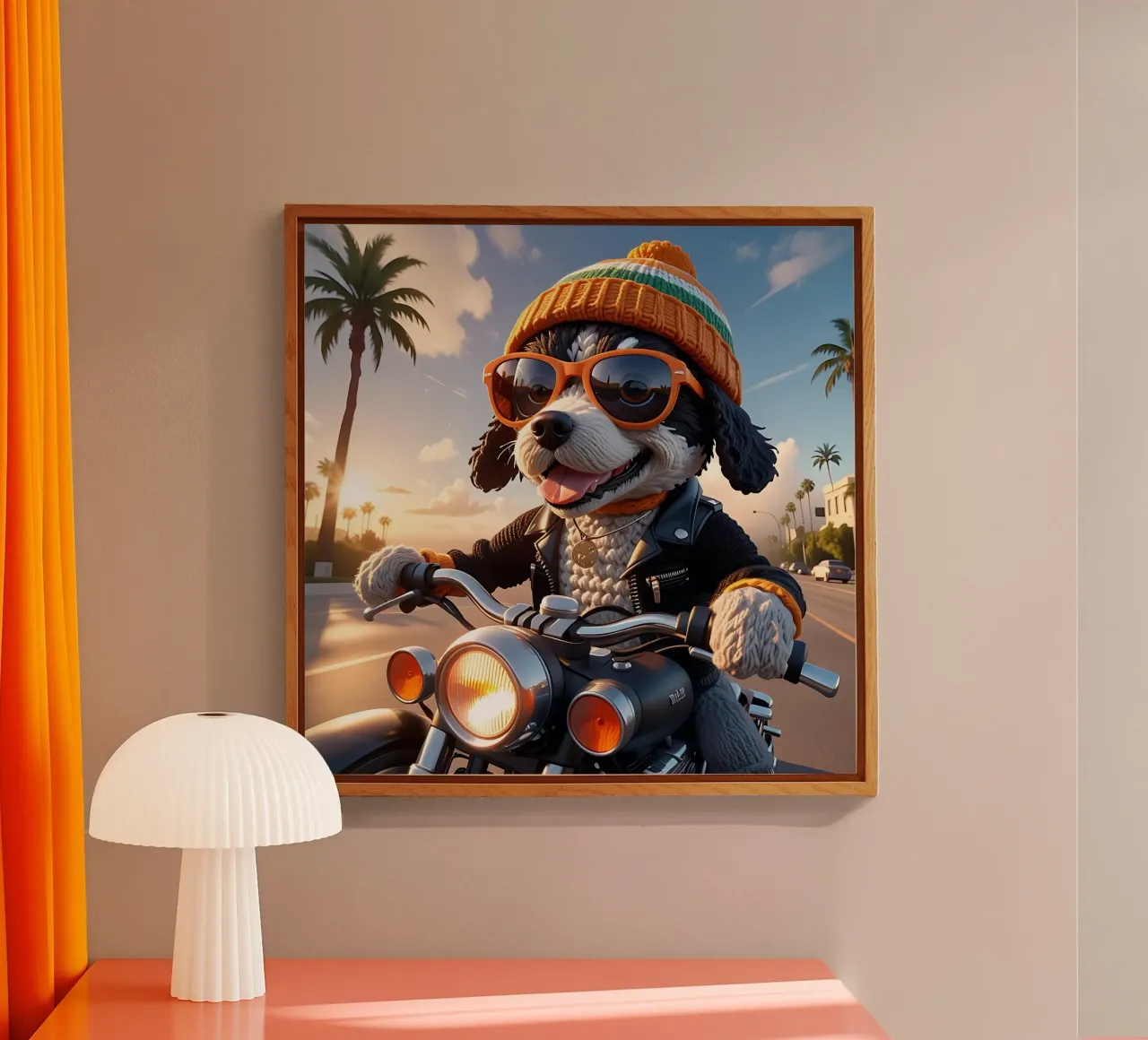 Stile_cane_A_2 plexiglass da Tierisch bunt by LK