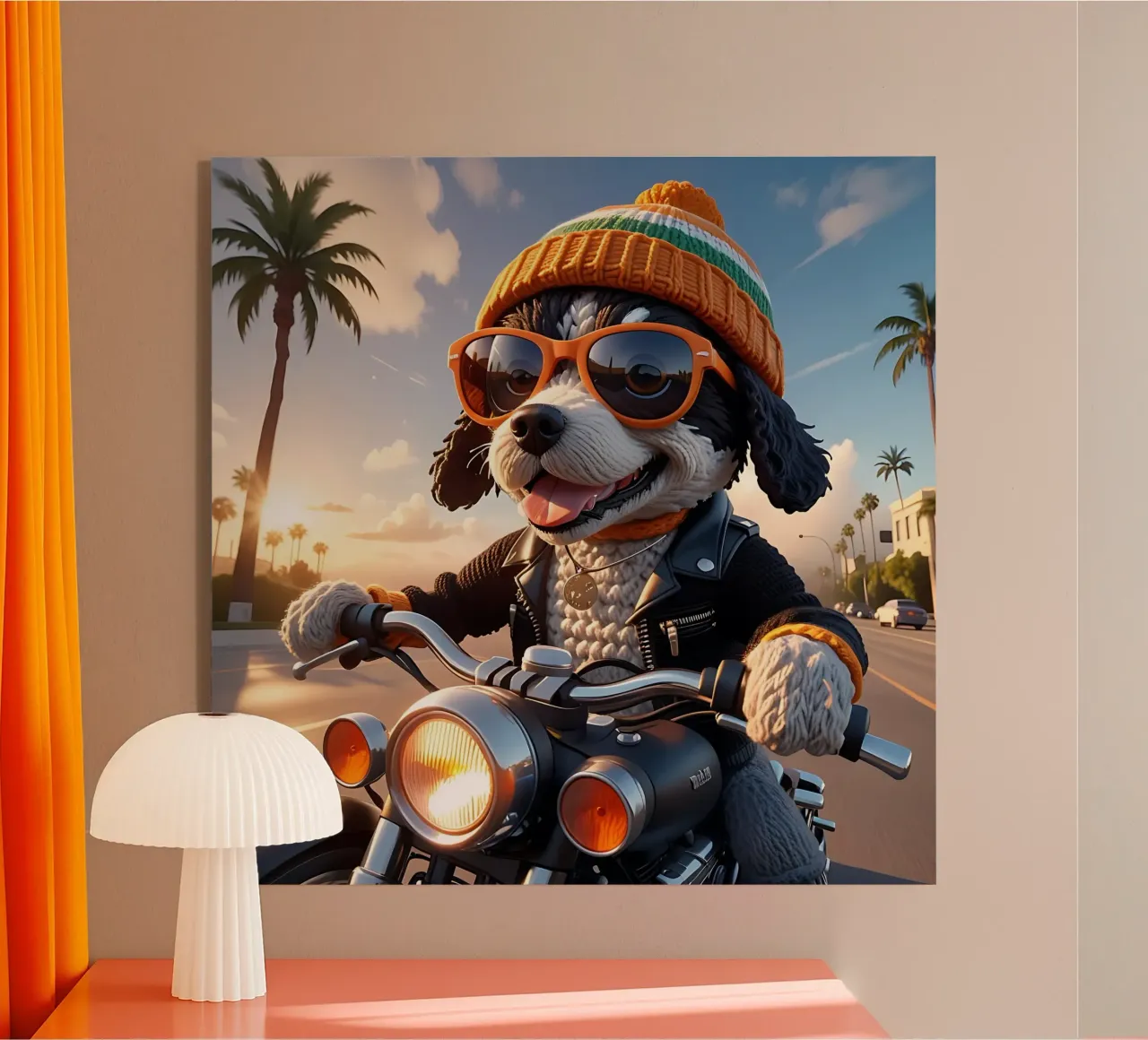 Stile_cane_A_2 plexiglass da Tierisch bunt by LK