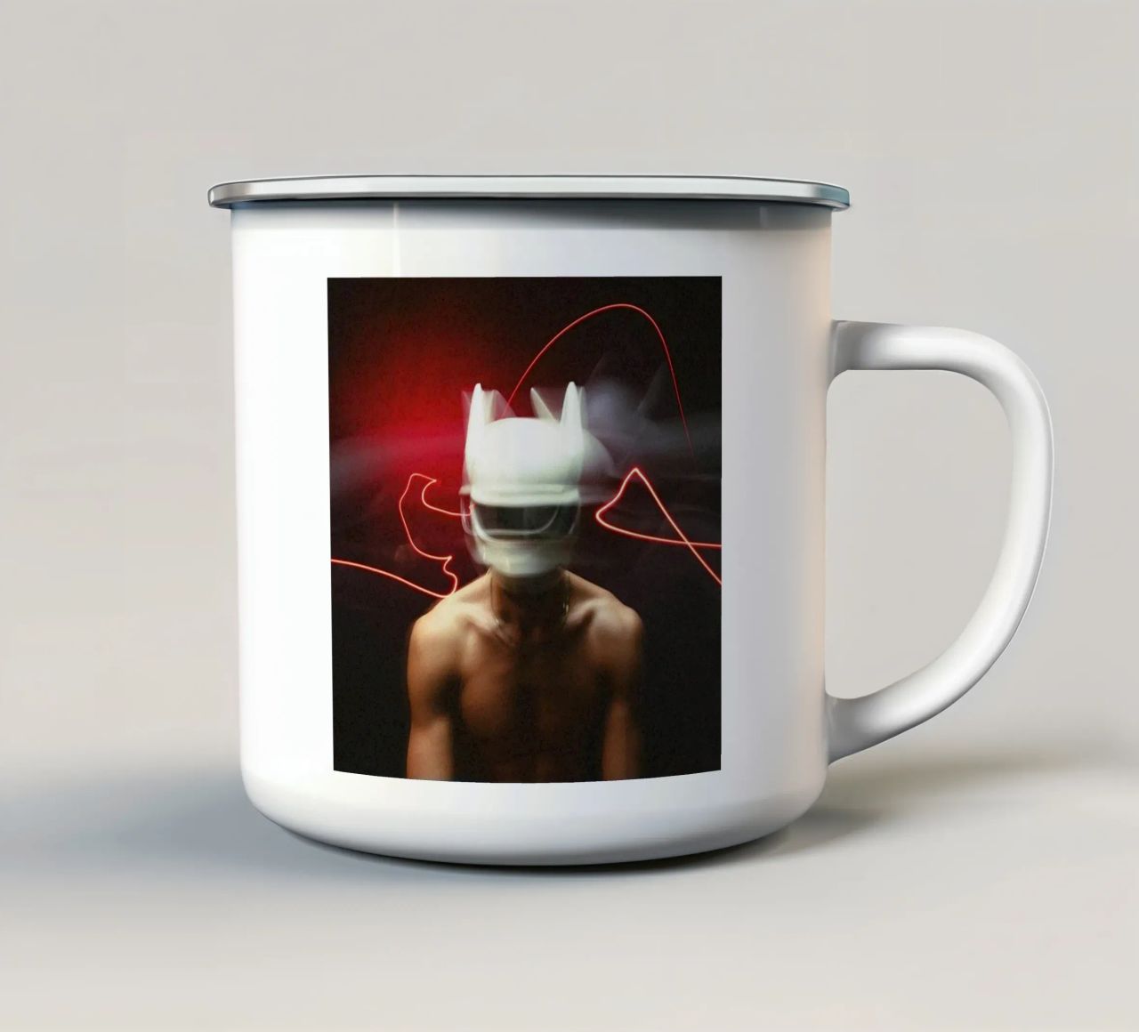 Testa di Cro tazza in smalto da Piere art Shops