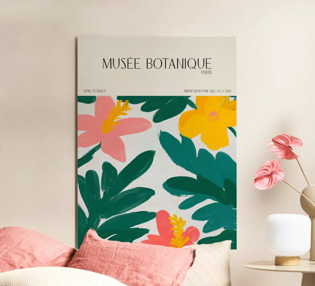 Musée Botanique No 26 alluminio dibond da treechild