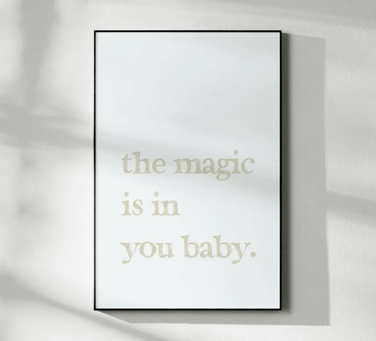 The Magic is You plexiglass da KRUTH DESIGN