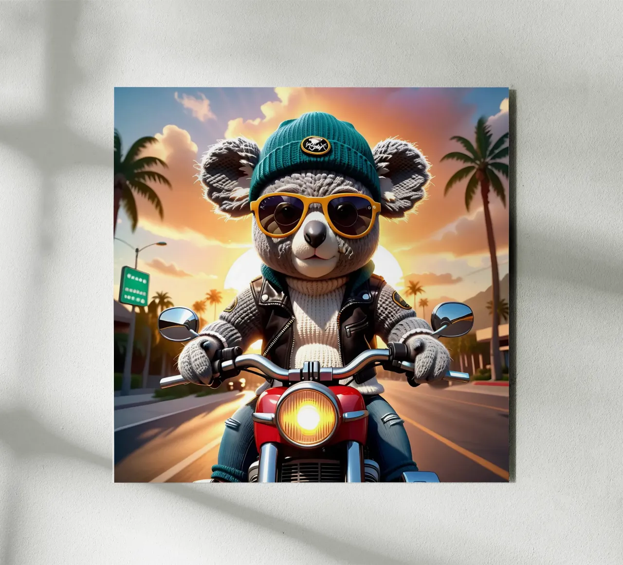 Koala_Style_A_1 alluminio dibond da Tierisch bunt by LK