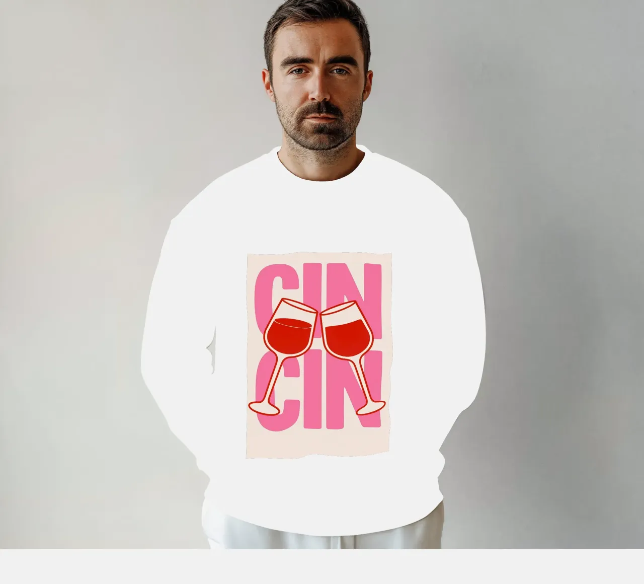 Cin Cin sweatshirt by NORDLICHT DESIGNS
