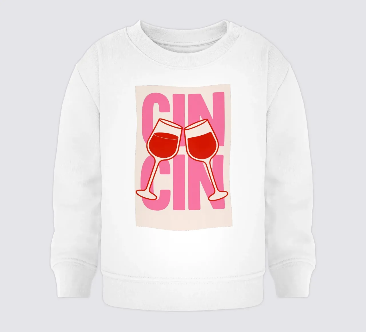 Cin Cin felpa neonato da NORDLICHT DESIGNS