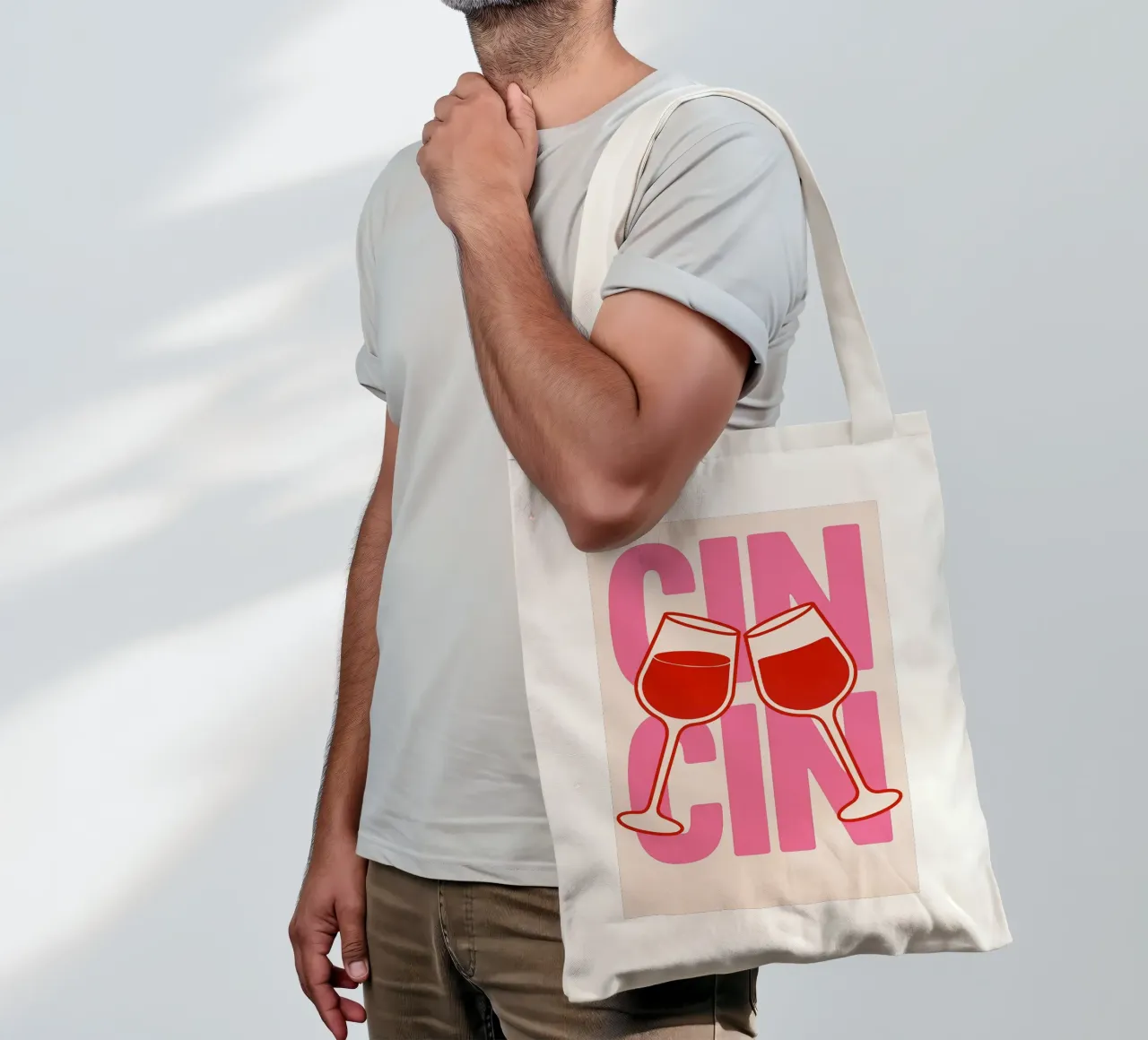 Cin Cin borsa in juta da NORDLICHT DESIGNS