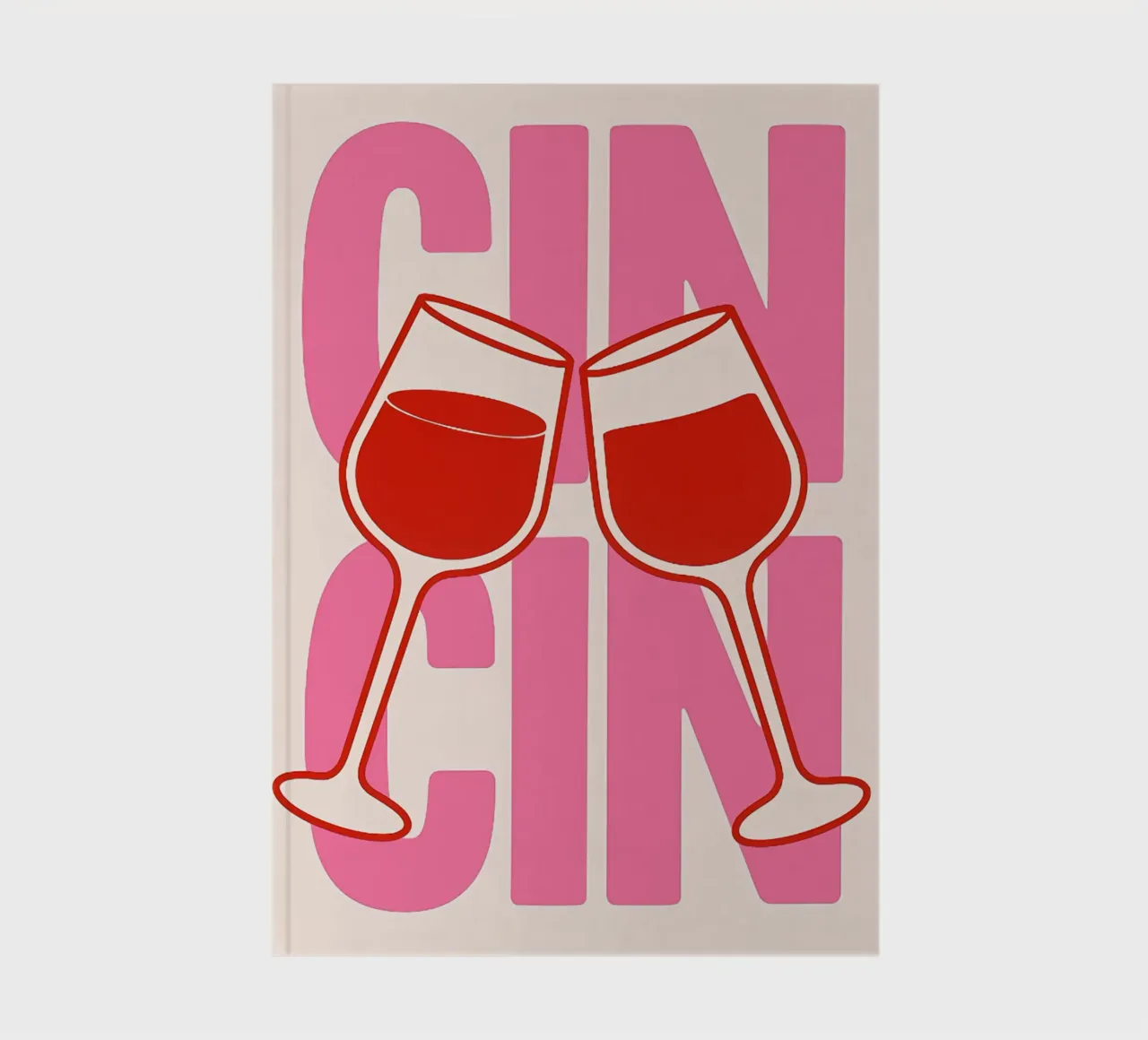Cin Cin notebook by NORDLICHT DESIGNS