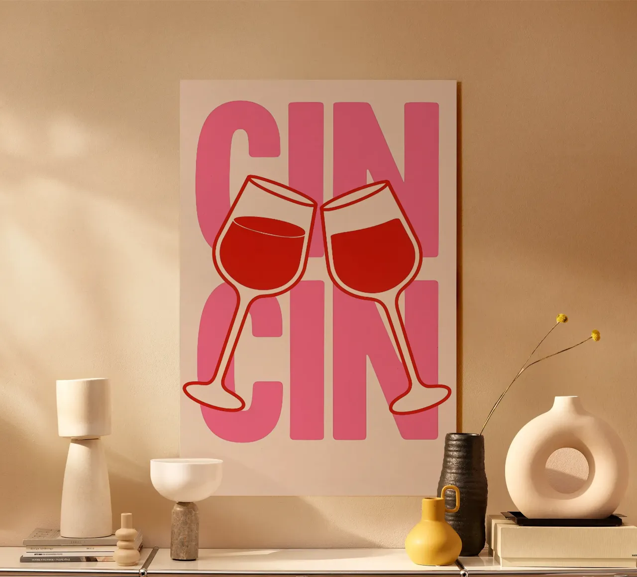 Cin Cin plexiglass da NORDLICHT DESIGNS