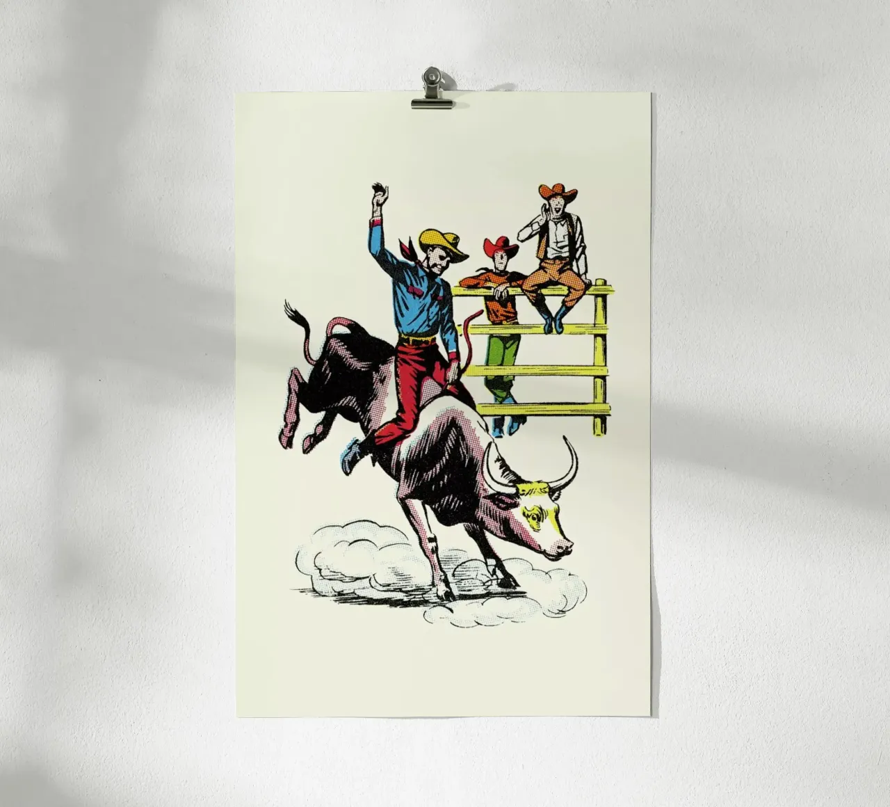 Bull poster con telaio in plastica da a Love Supreme