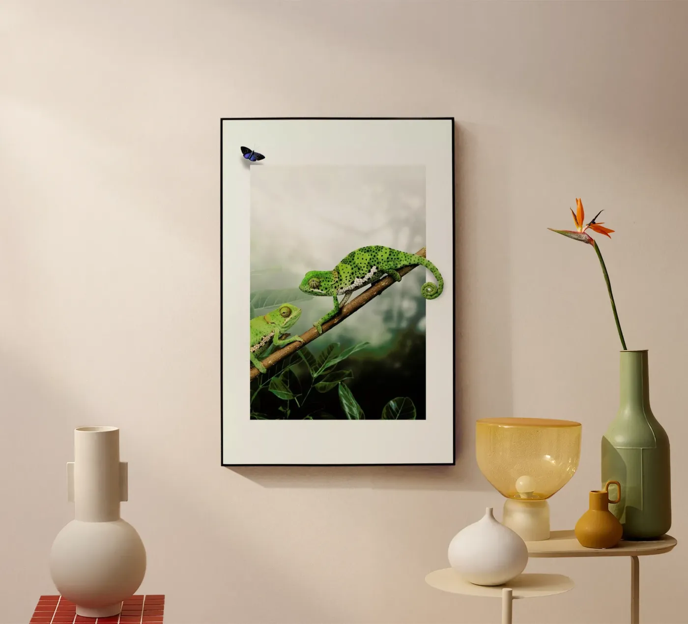 CHAMELEONS plexiglas de JONAS LOOSE KIDS