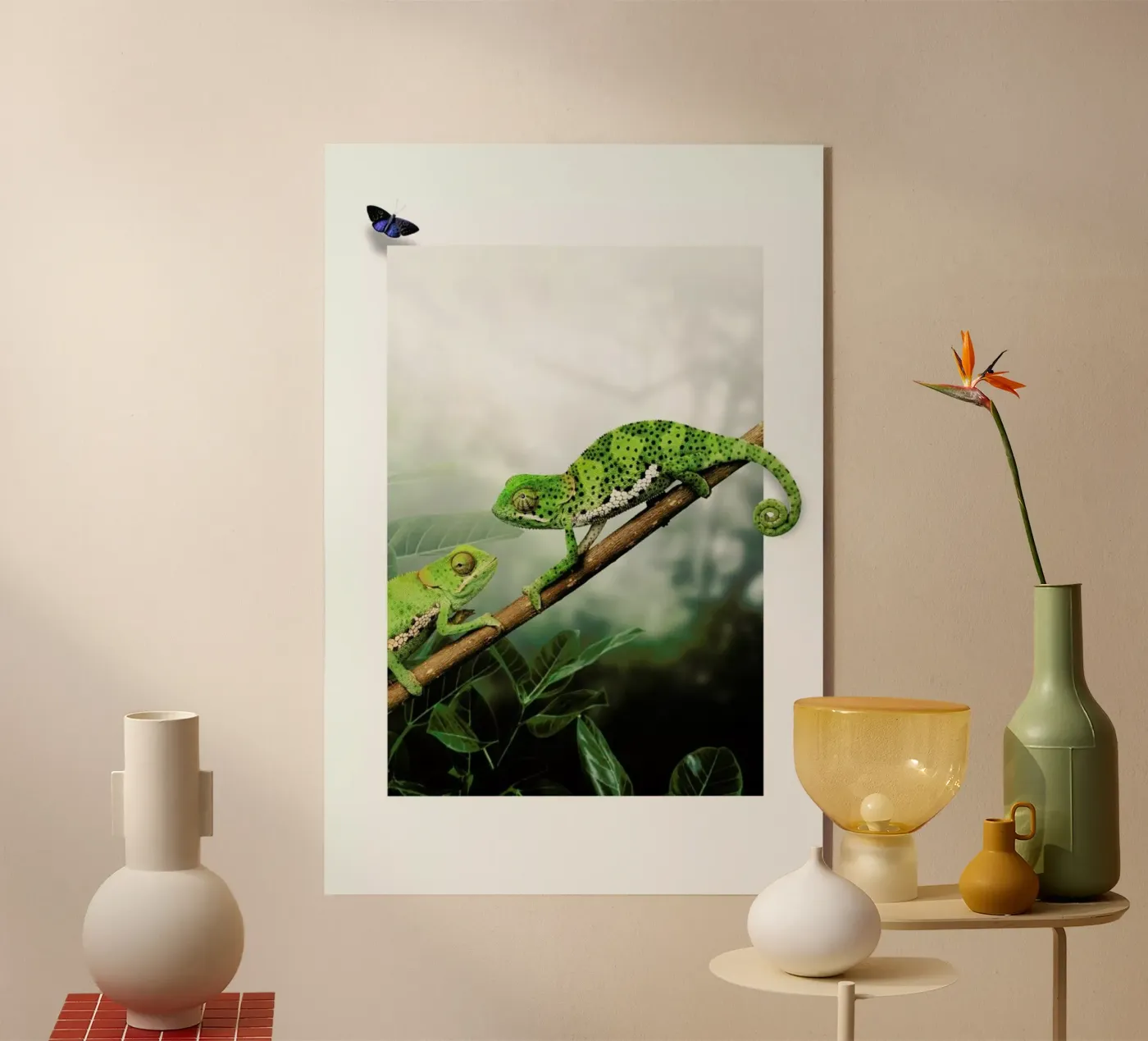 CHAMELEONS plexiglas de JONAS LOOSE KIDS