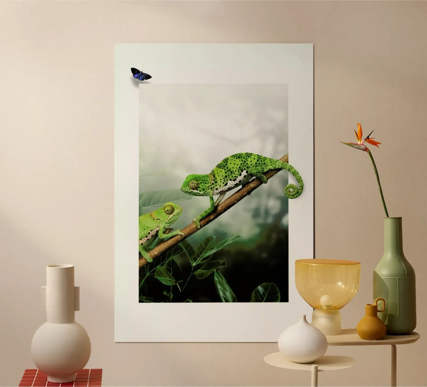 CHAMELEONS poster by JONAS LOOSE KIDS