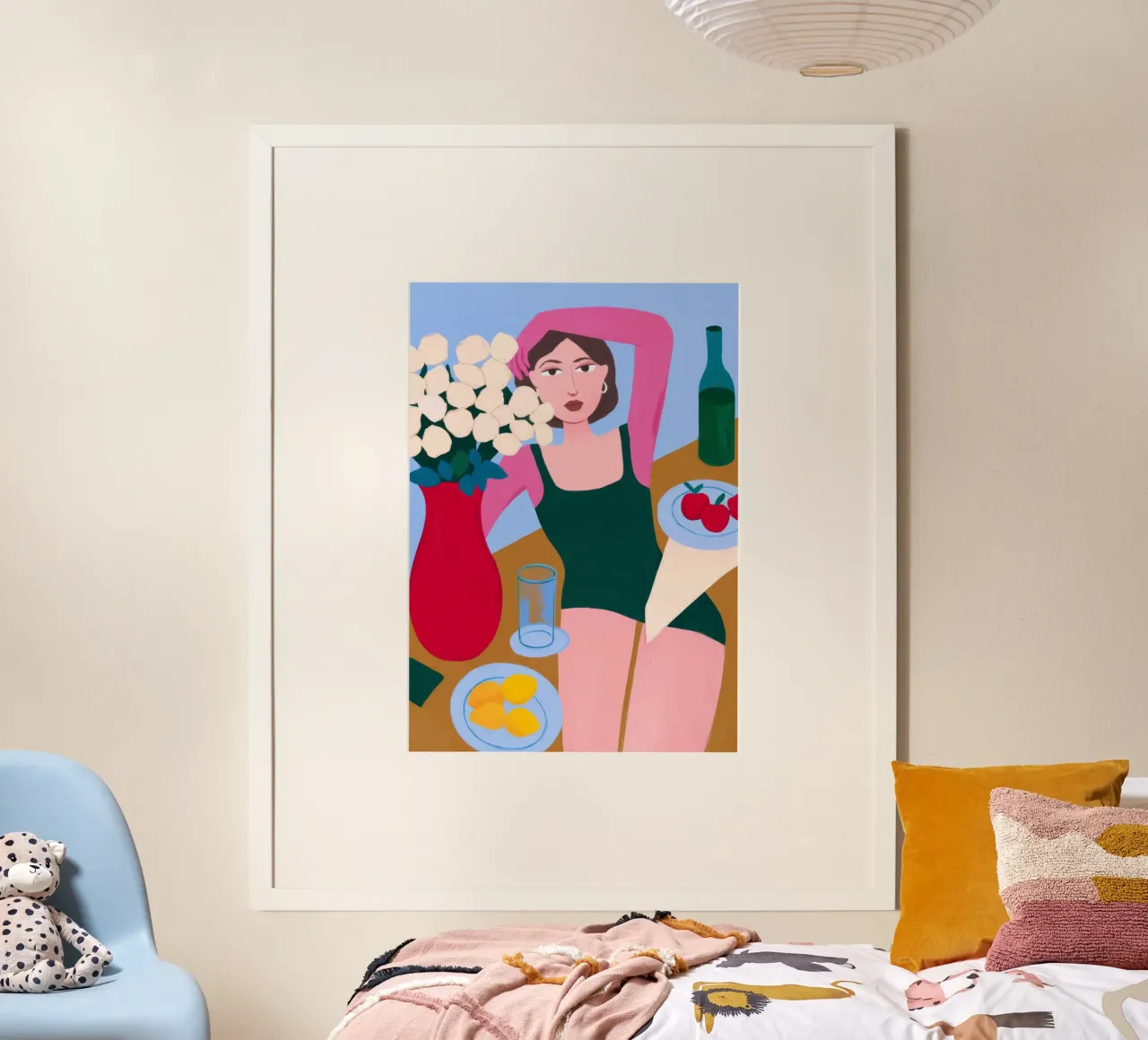 Bruisend vrijetijdsmoment poster van Prism Palette
