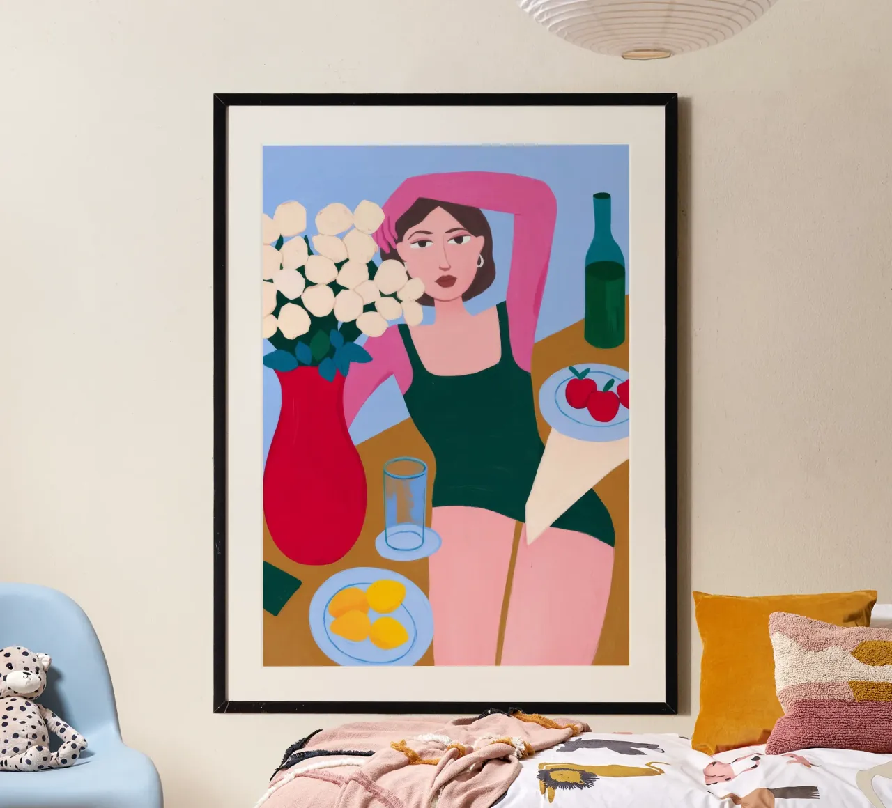 Bruisend vrijetijdsmoment poster van Prism Palette