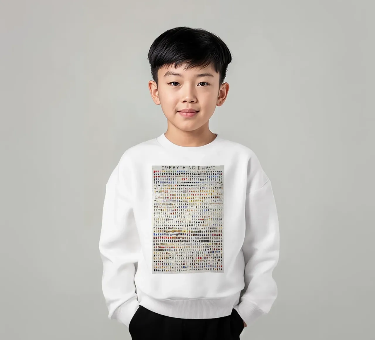 Lo mejor de todo lo que tengo sudadera para niño de Piere art Shops