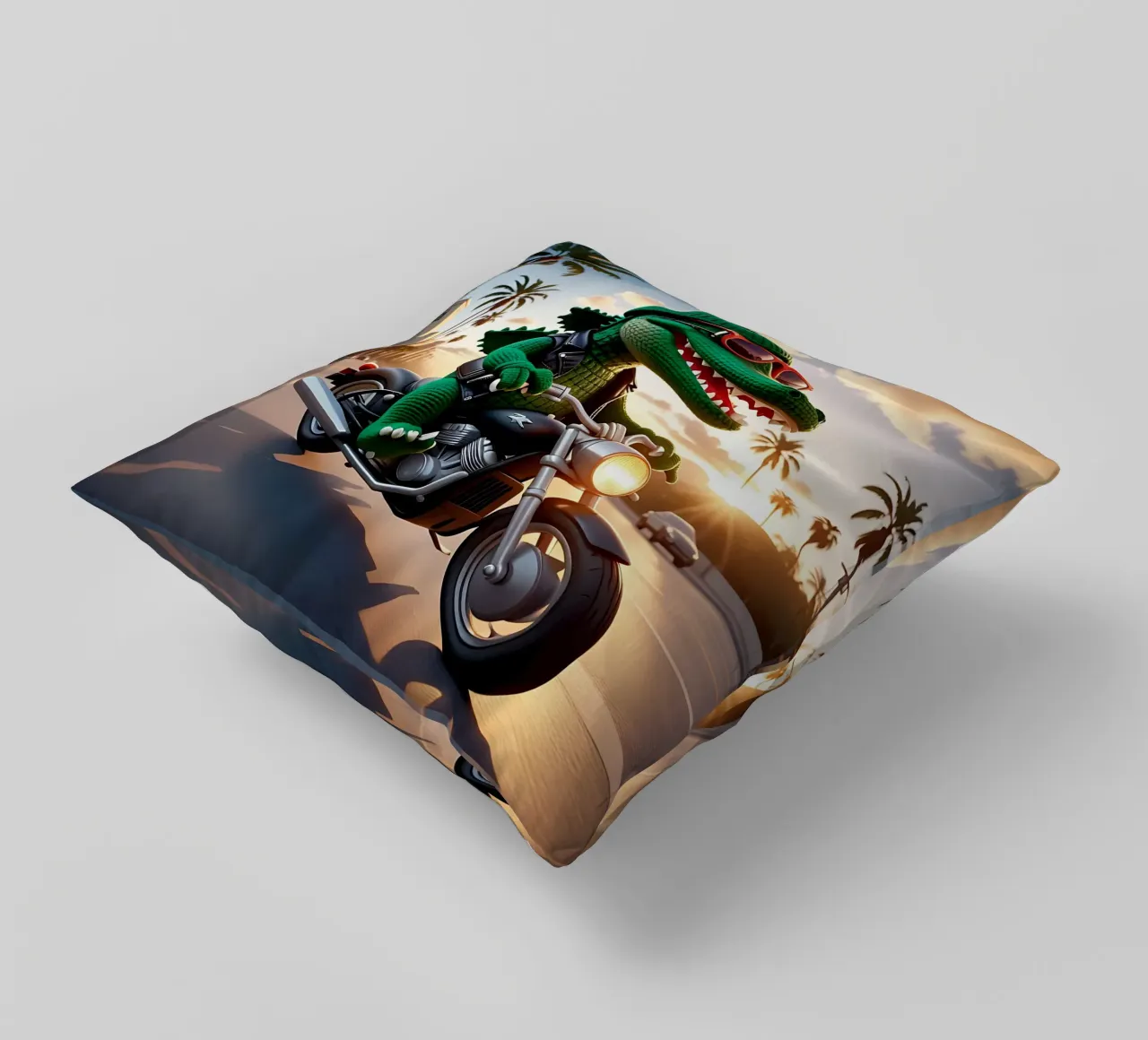 Stile_coccodrillo_A_3 cuscino da Tierisch bunt by LK