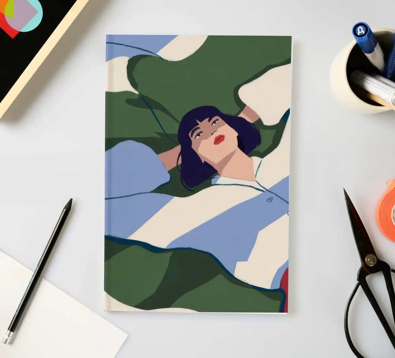 Serene Daydream notebook by Prism Palette