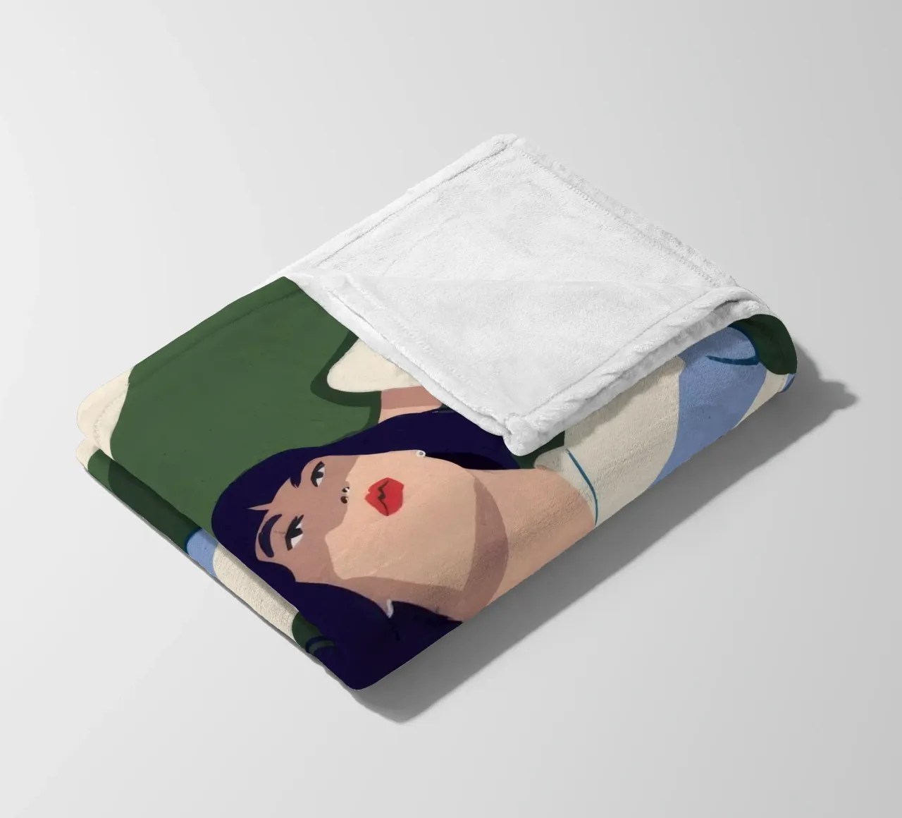 Sogno sereno ad occhi aperti coperta in pile da Prism Palette
