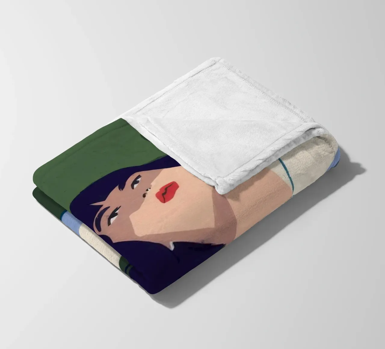Sogno sereno ad occhi aperti coperta in pile da Prism Palette