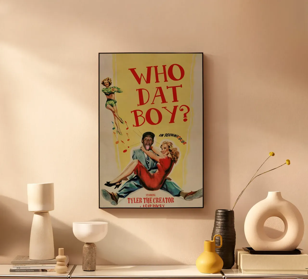 Who Dat Boy plexiglass da Ads Libitum