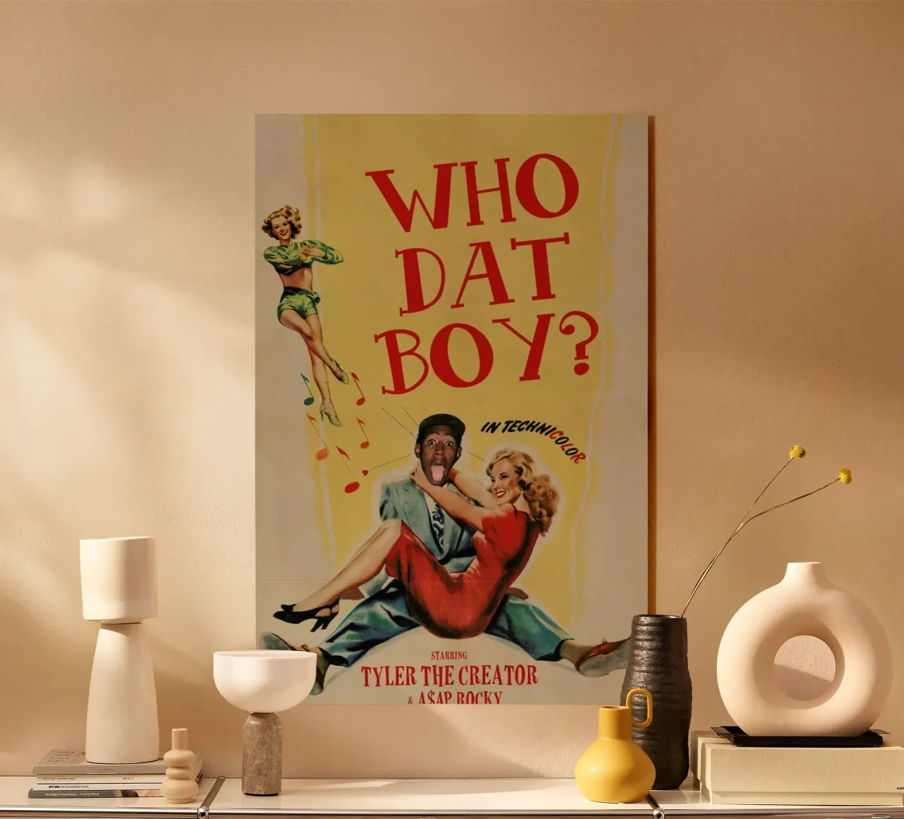 Who Dat Boy plexiglass da Ads Libitum