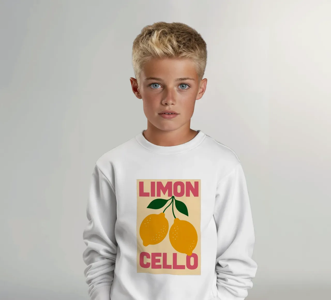 Limon Cello felpa bambino da NORDLICHT DESIGNS