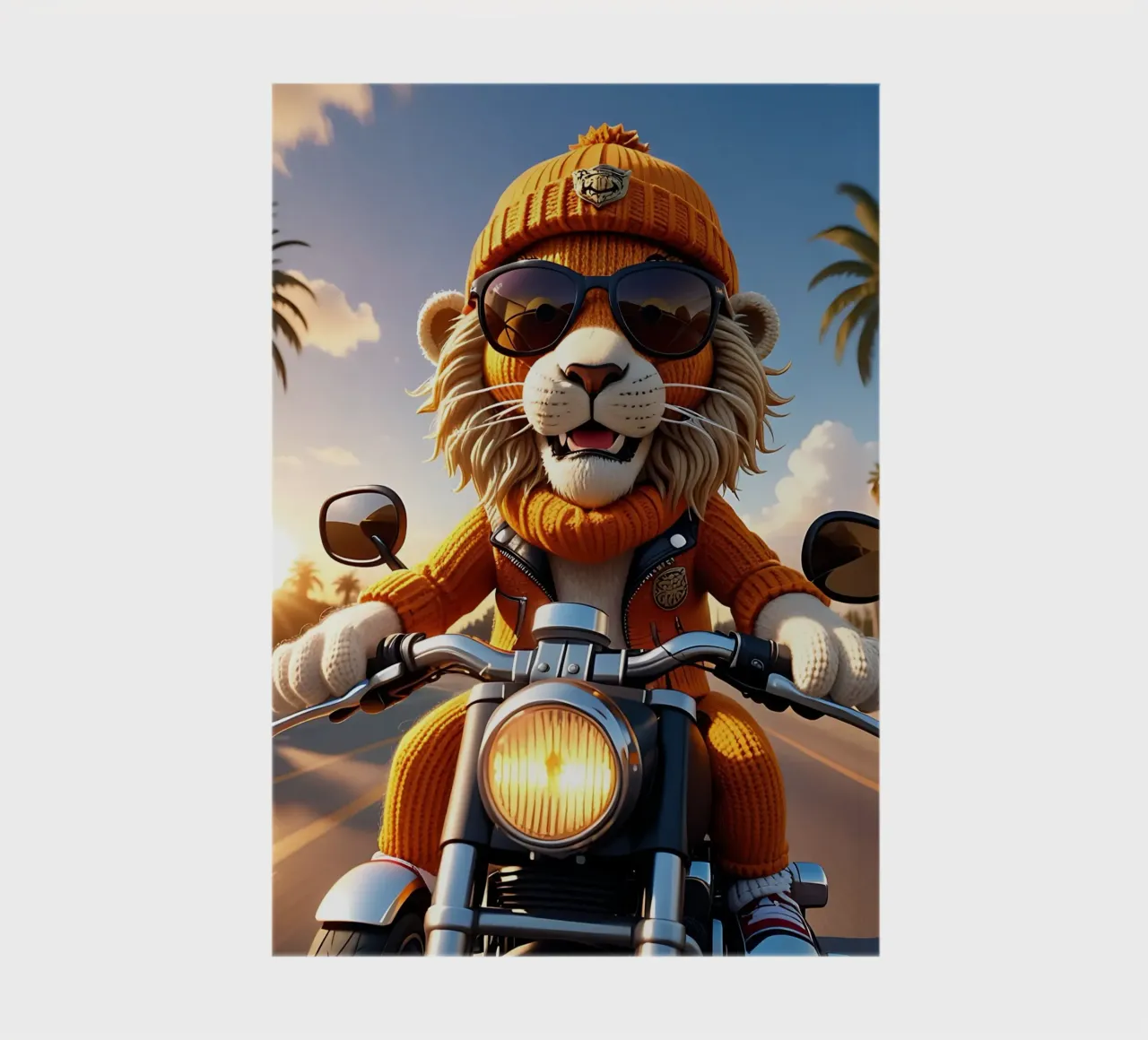 Lion_Style_A_1 notebook by Tierisch bunt by LK
