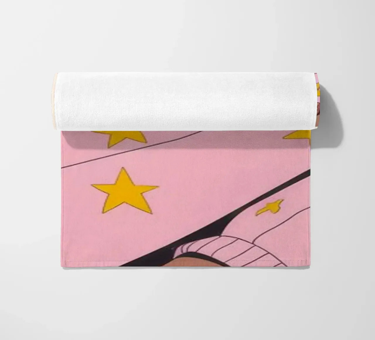 Reflective Solitude beach towel by Prism Palette