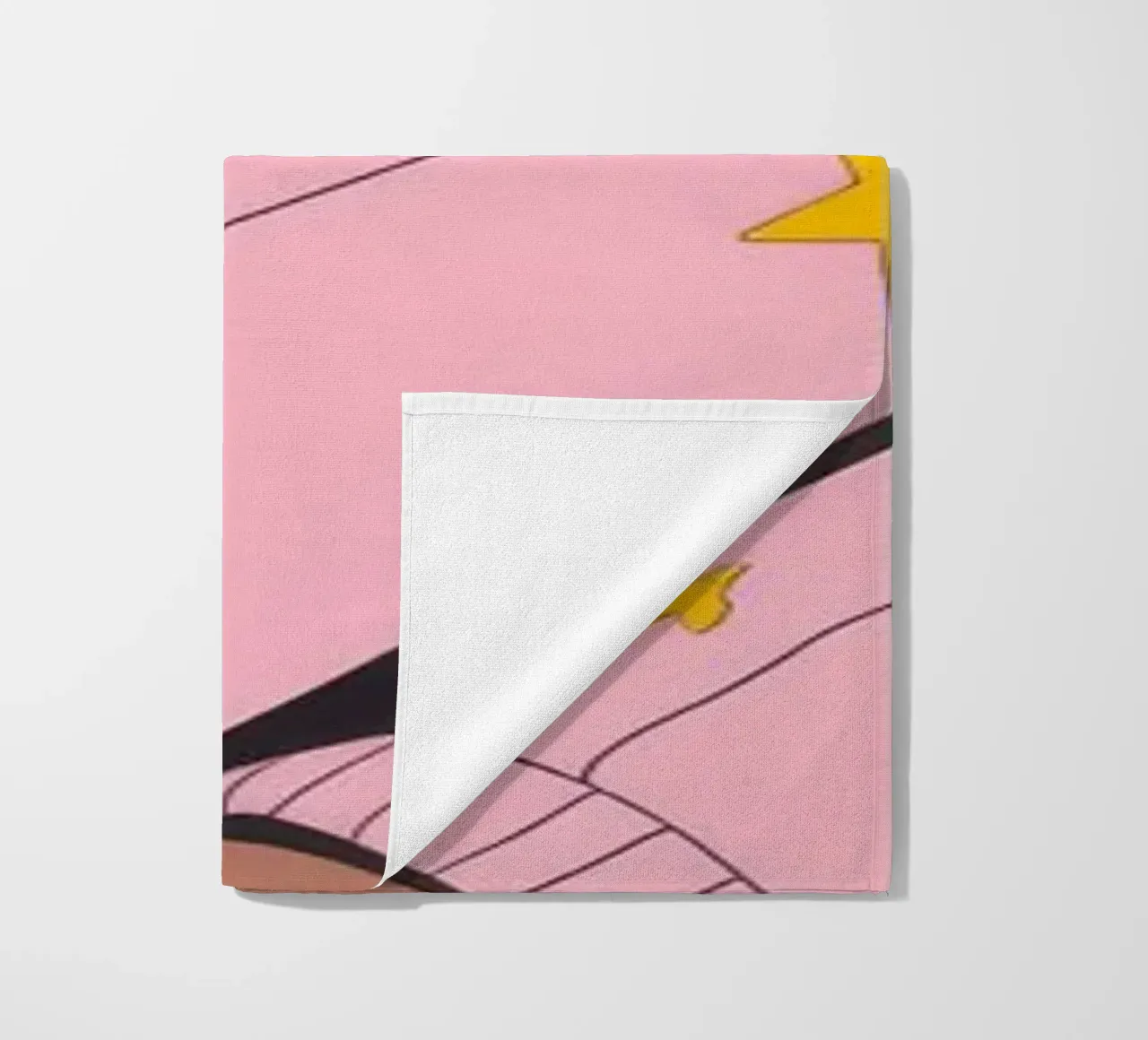Reflective Solitude beach towel by Prism Palette