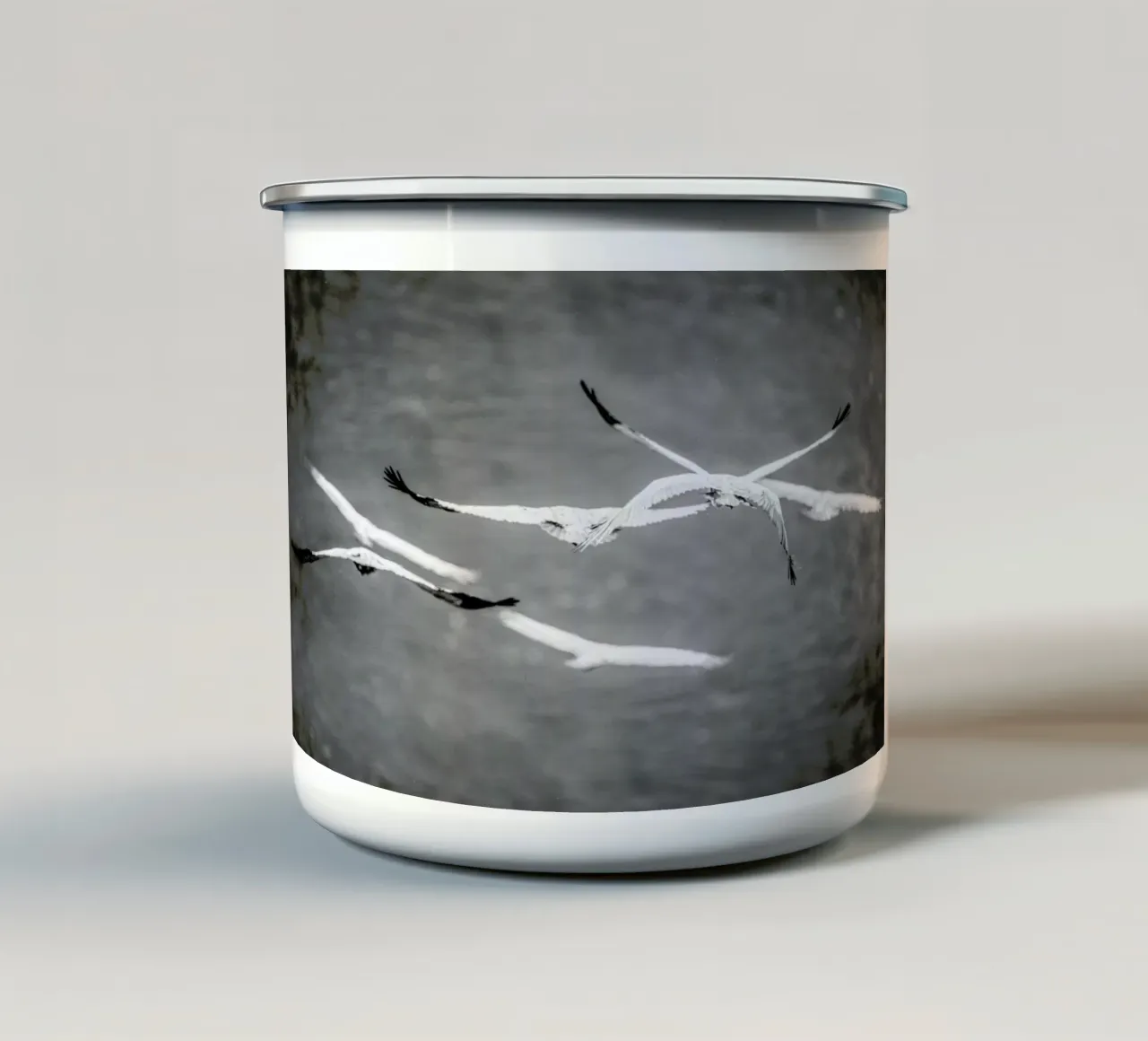 Flight & Freedom tazza in smalto da Shot By Clint