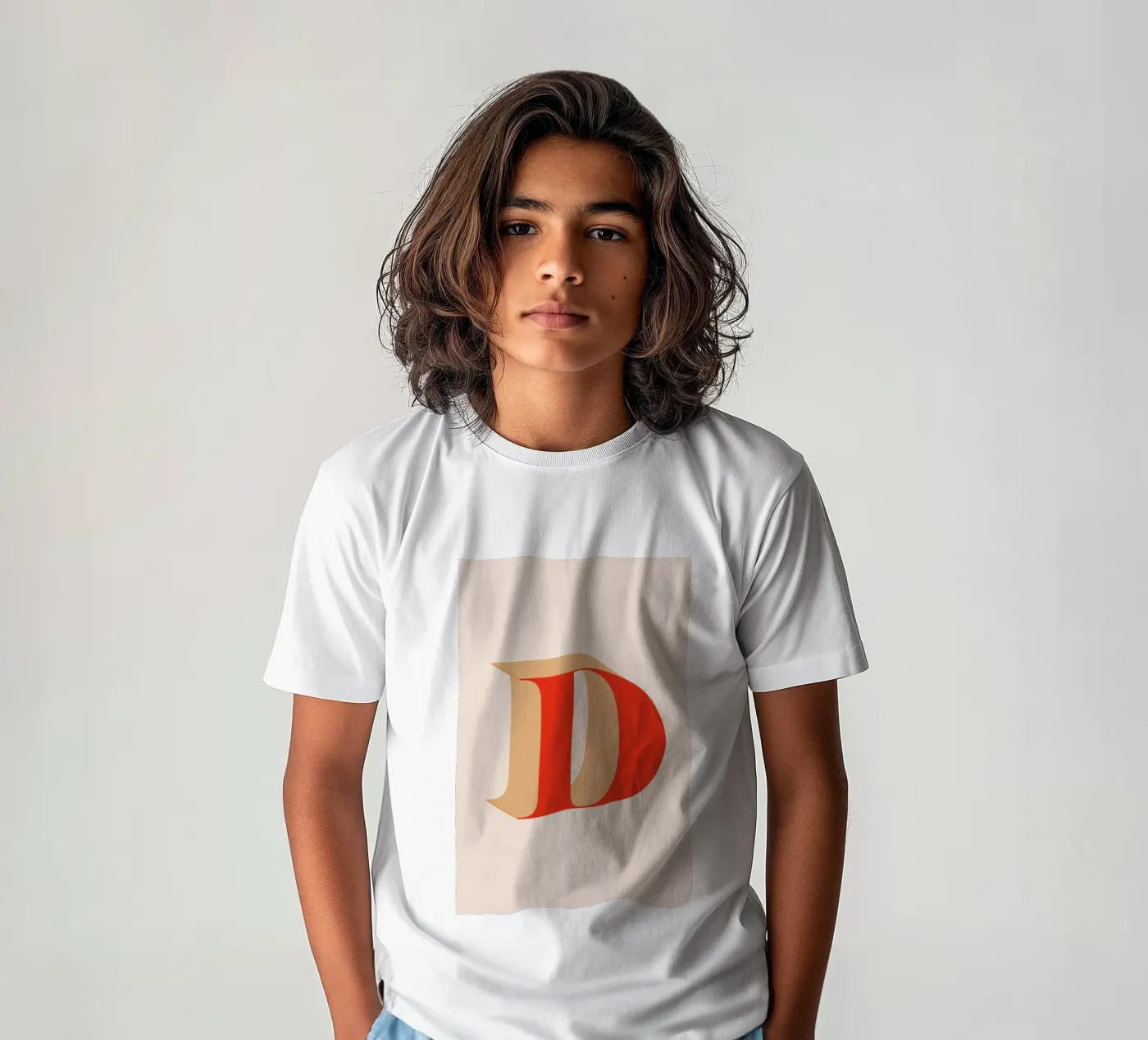 Red D t-shirt bambini da daylight design studio