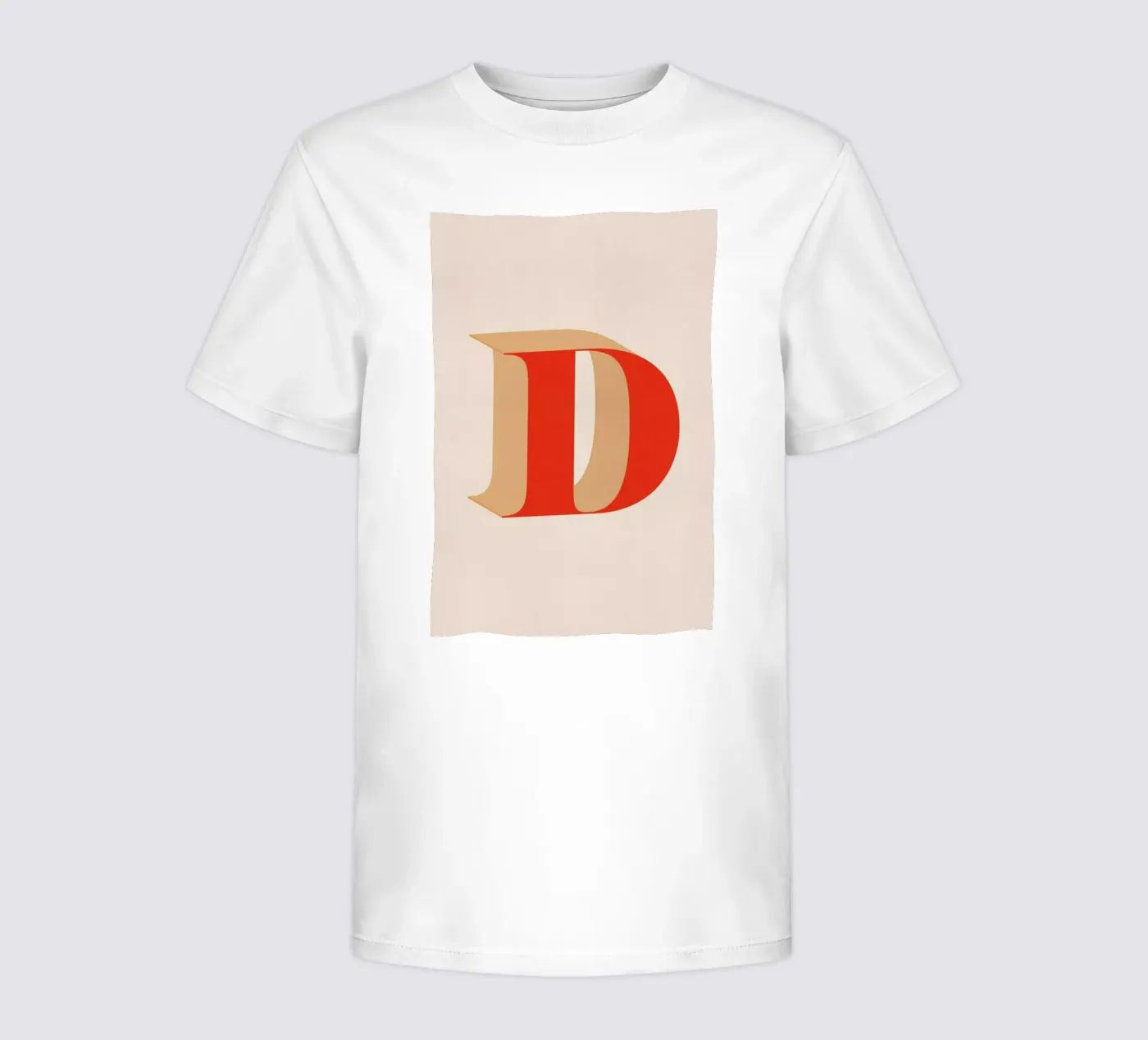 Red D t-shirt bambini da daylight design studio