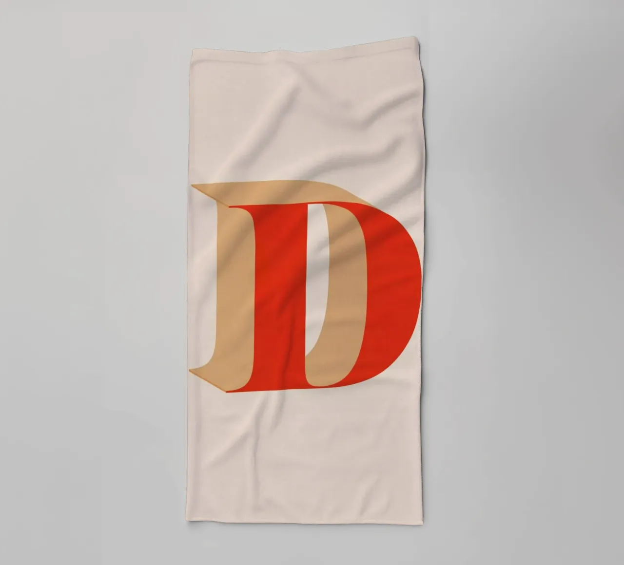 Red D asciugamano da bagno da daylight design studio