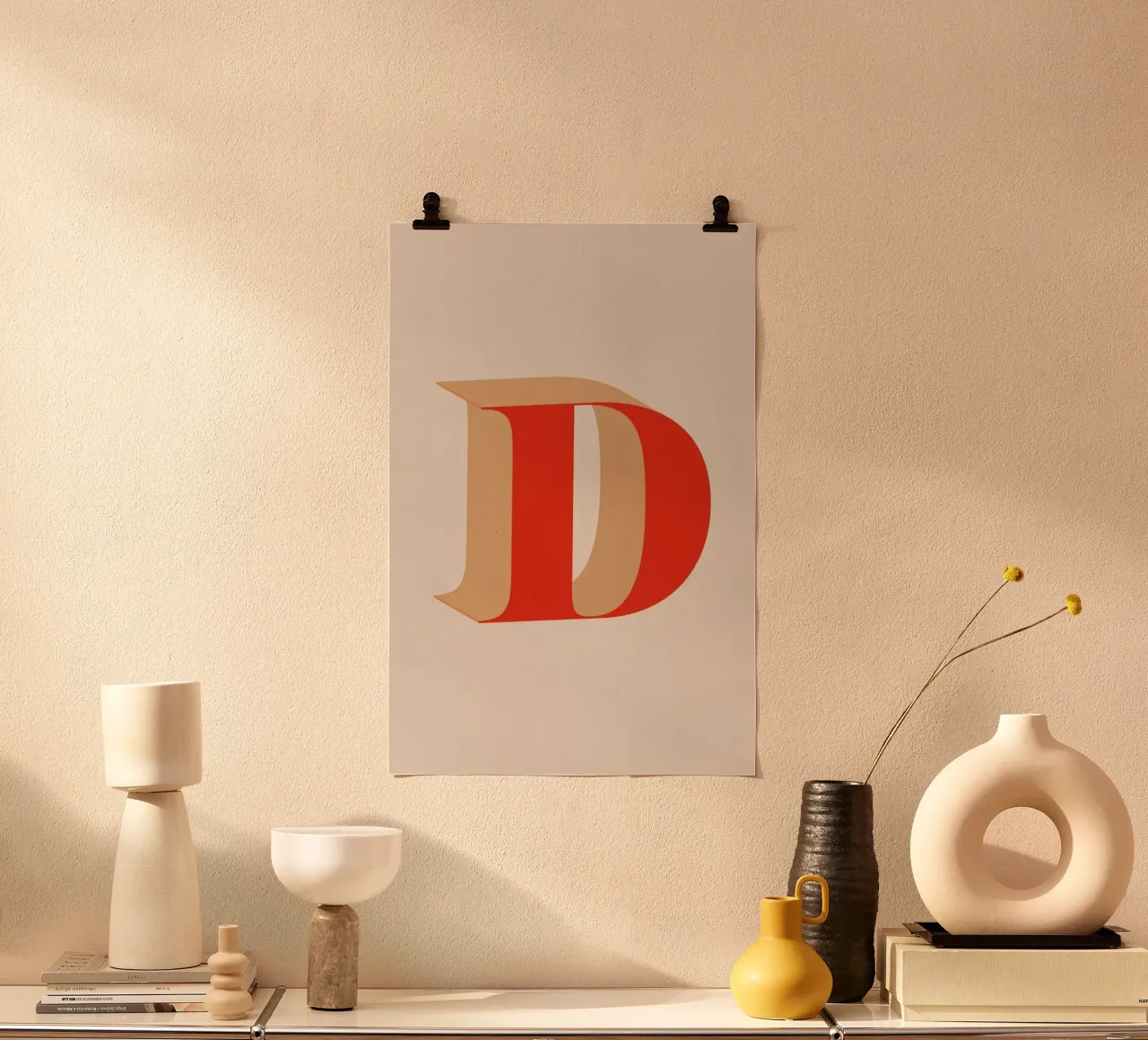 Red D poster da daylight design studio
