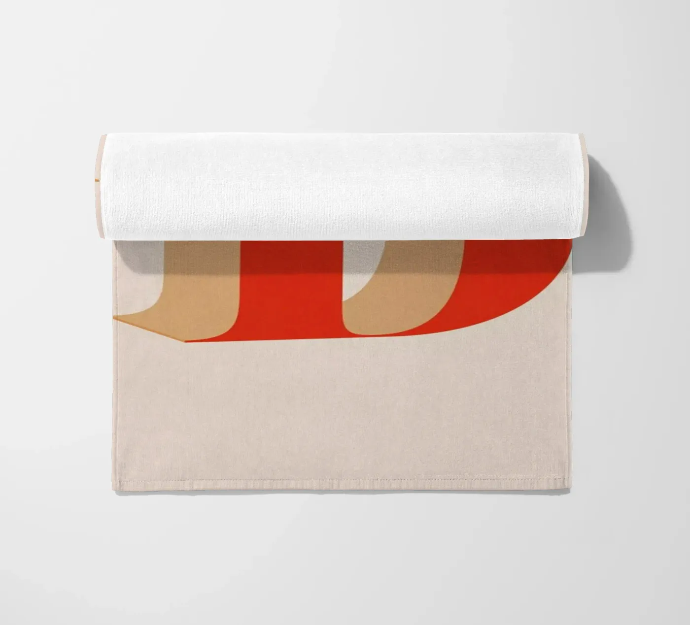 Red D strandhanddoek van daylight design studio