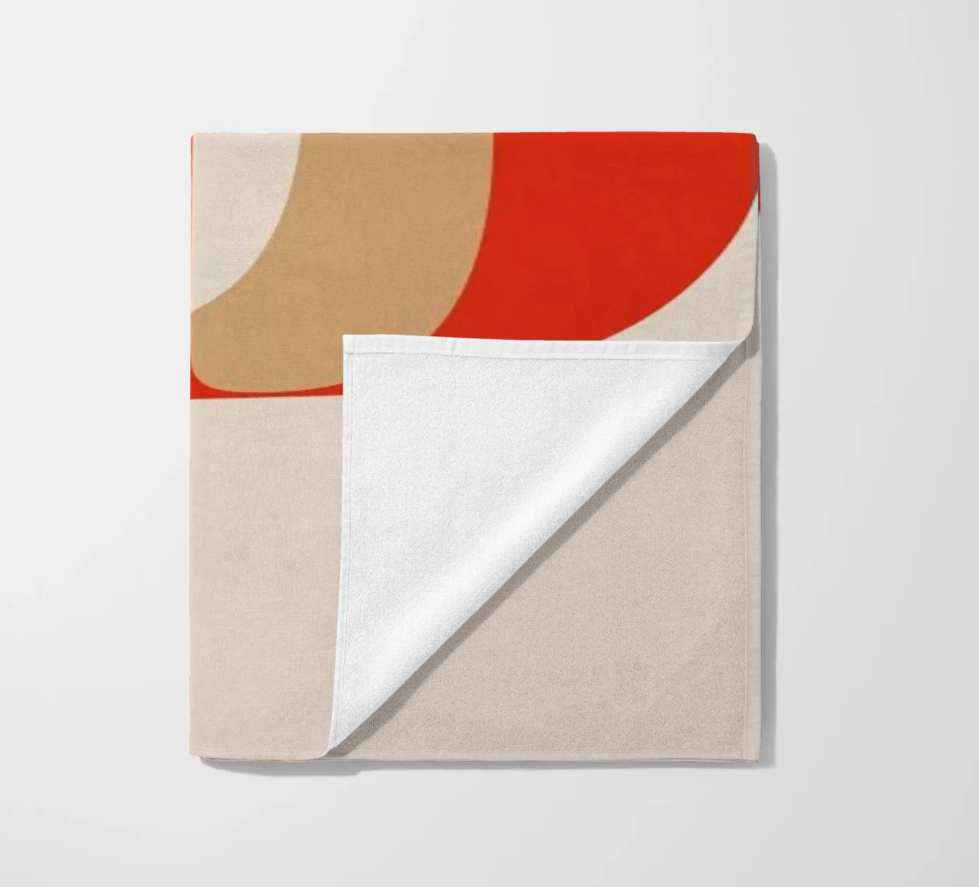 Red D strandhanddoek van daylight design studio