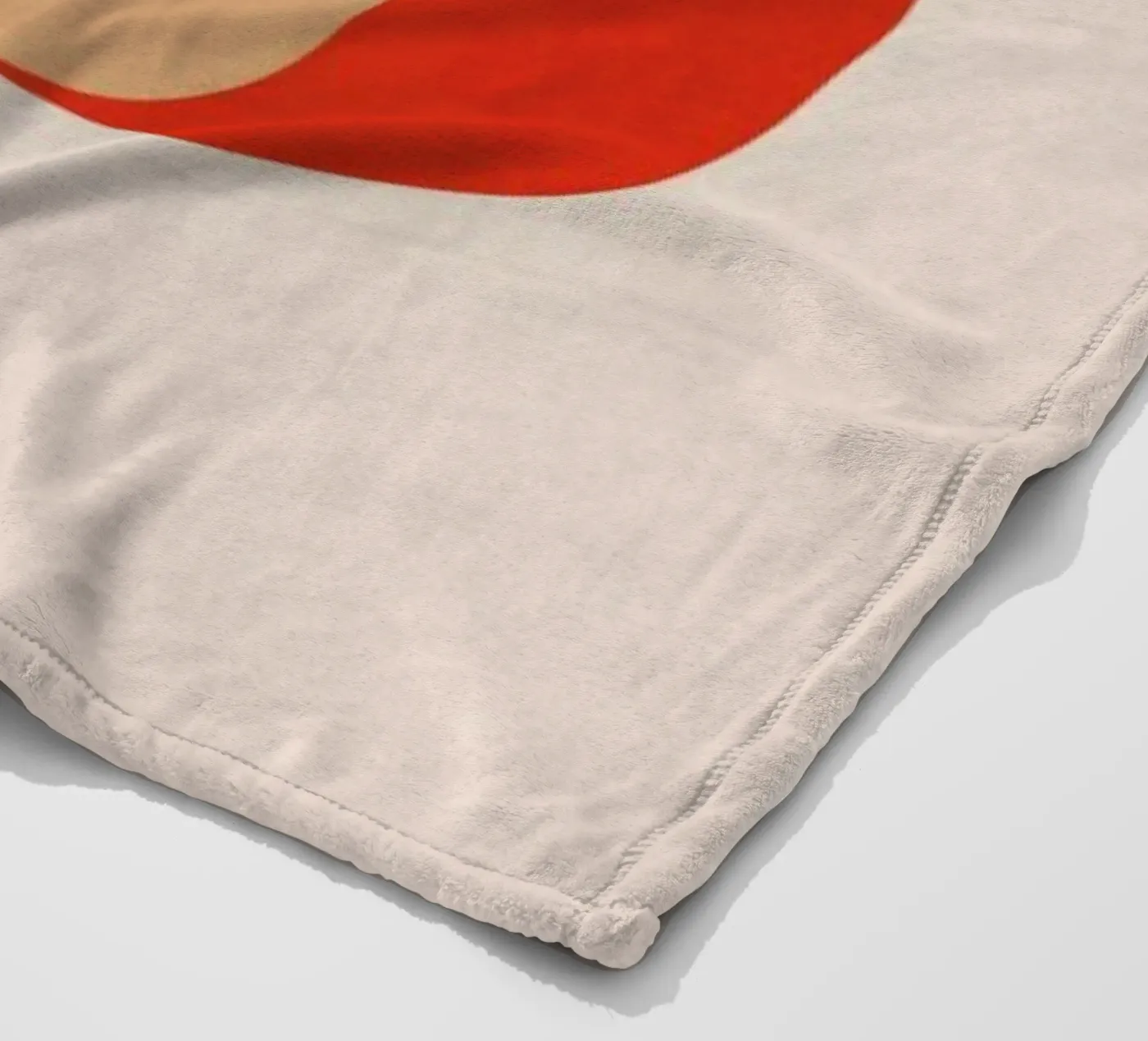 Red D Fleecedecke von daylight design studio