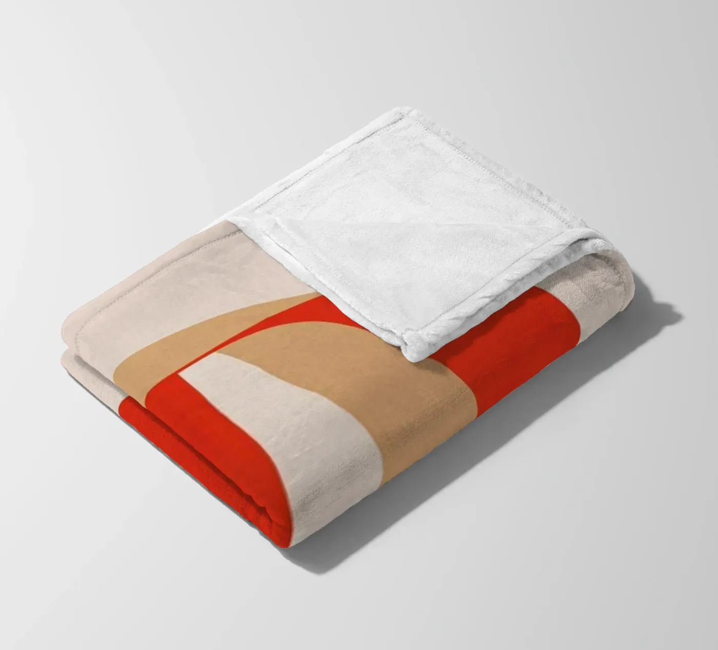 Red D Fleecedecke von daylight design studio