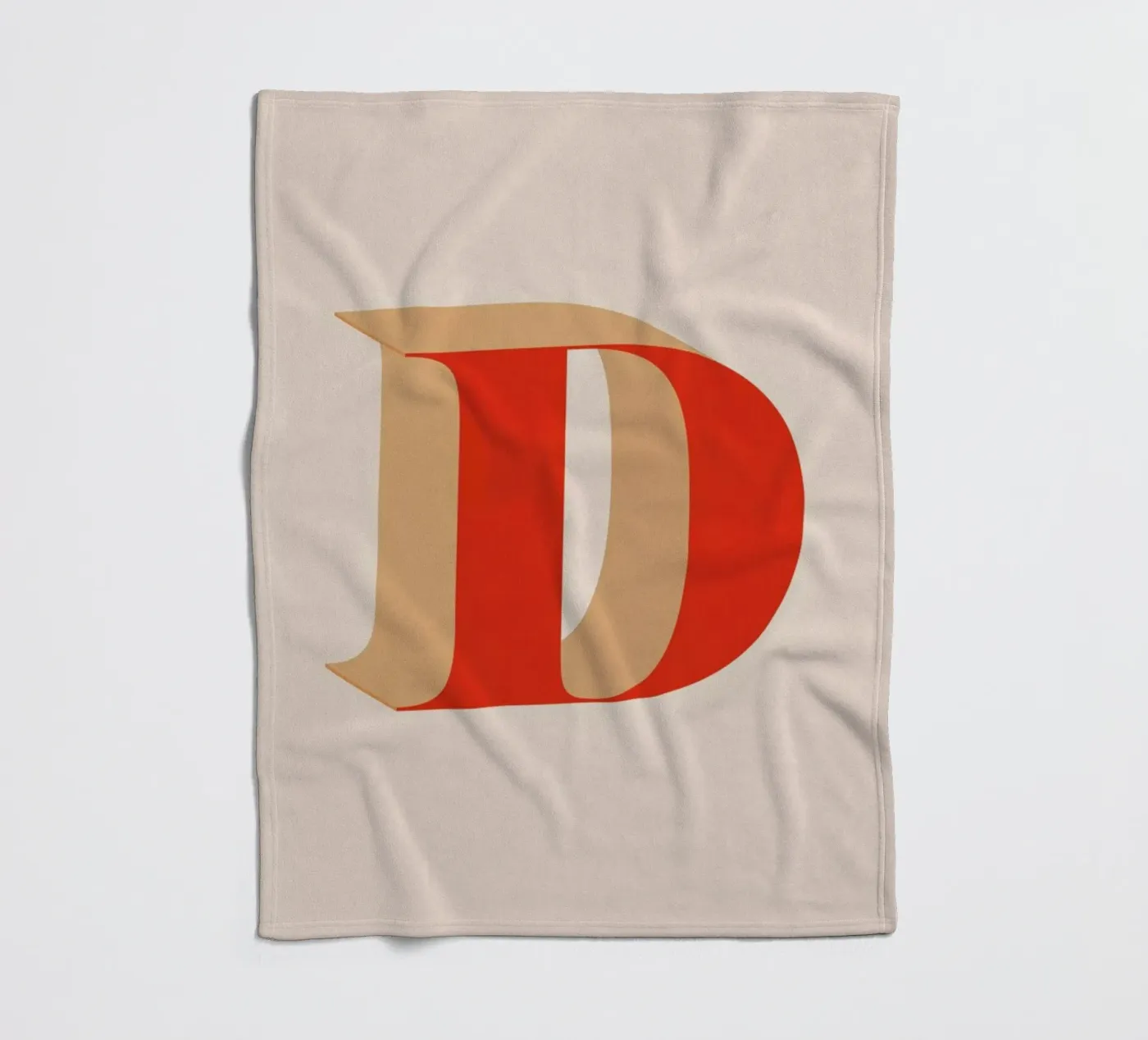 Red D fleecedeken van daylight design studio