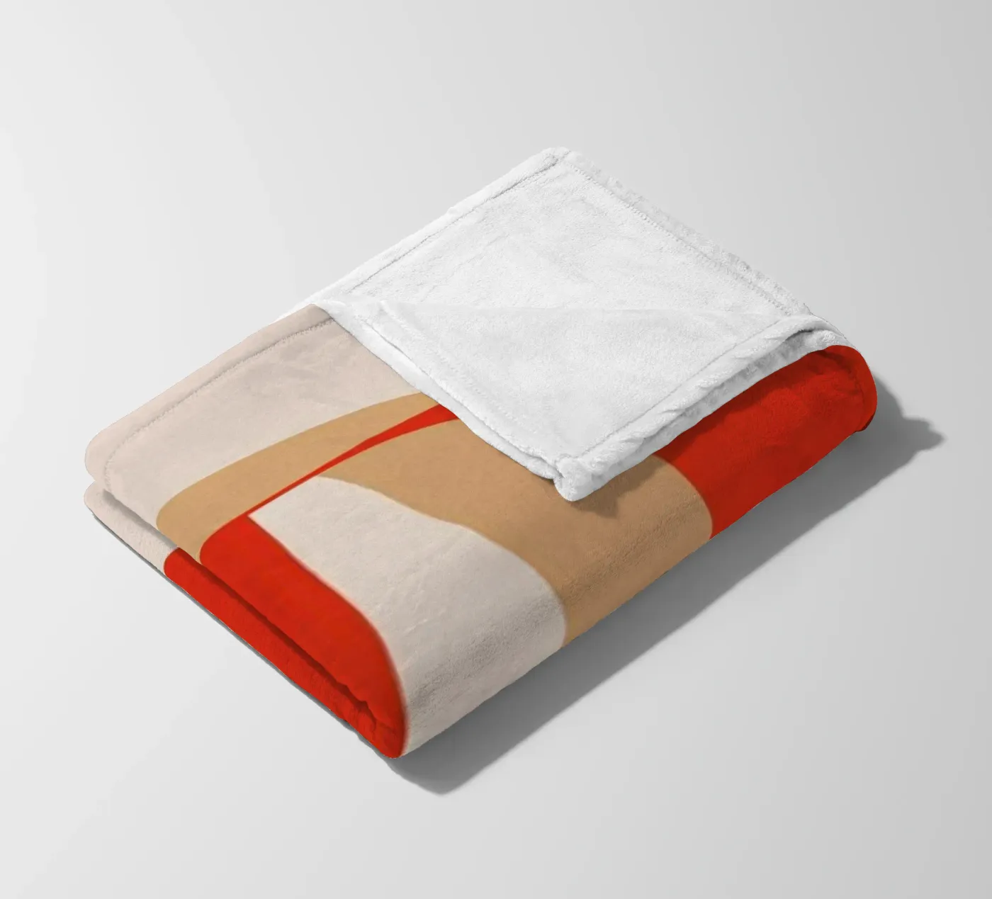 Red D Fleecedecke von daylight design studio