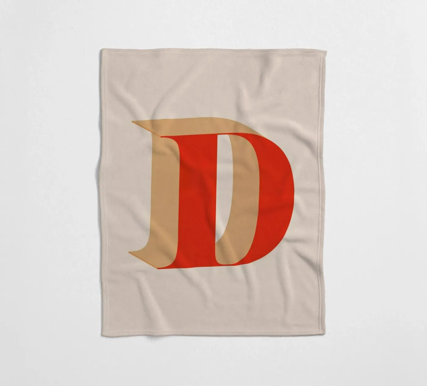 Red D fleecedeken van daylight design studio